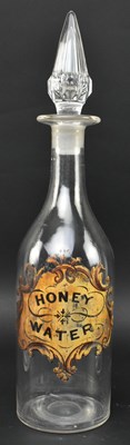 Lot 15 - EARLY 19TH CENTURY GLASS DECORATIVE APOTHECARY EXTRACT PERFUME BOTTLES