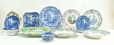 Lot 92 - COLLECTION OF 19TH CENTURY IRONSTONE CHINA INCL. SPODE