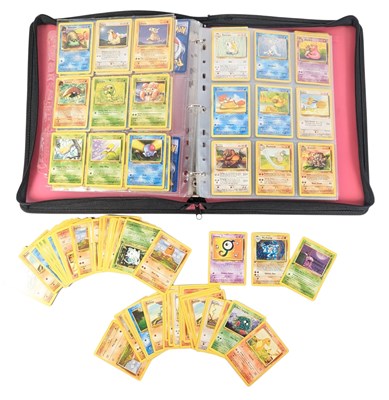 Lot 517 - POKEMON - COLLECTION OF 1990s POKEMON TRADING CARDS IN BINDER