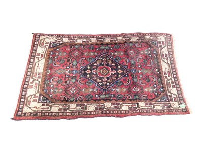Lot 941 - VINTAGE 20TH CENTURY HAND KNOTTED TURKISH CARPET FLOOR RUG