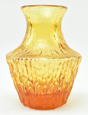 Lot 43 - GEOFFREY BAXTER FOR WHITEFRIARS - GOLDEN AMBER VASE