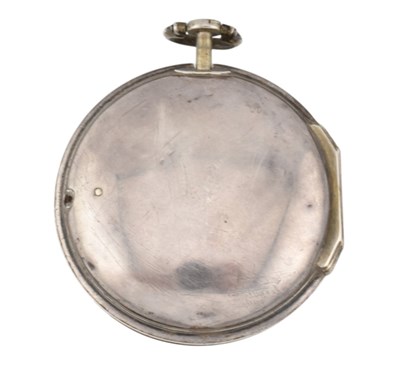 Lot 50 - GEORGE PRIOR LONDON HALLMARKED SILVER OPEN FACE POCKET WATCH 1802