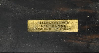 Lot 1 - ASSER & SHERWIN, LONDON - 19TH CENTURY BETJEMANN'S CAMEO BOOK SLIDE
