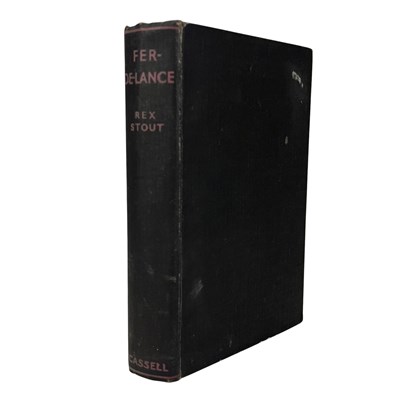 Lot 102 - STOUT, REX - 1935 FER-DE-LANCE: A NERO WOLFE MYSTERY, FIRST UK EDITION