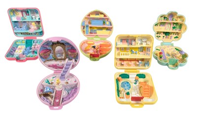 Lot 510 - POLLY POCKET - x5 VINTAGE POLLY POCKET SETS