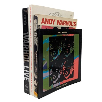 Lot 104 - WARHOL, ANDY - FOUR ILLUSTRATED MODERN ART BOOKS, 1980-2009