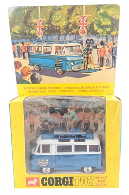 Lot 21 - DIECAST - BOXED CORGI TOY 479 COMMER MOBILE CAMERA VAN