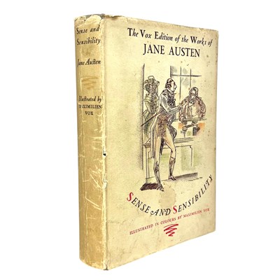 Lot 111 - AUSTEN, JANE - 1933 SENSE AND SENSIBILITY, THE VOX EDITION, ILLUS. MAXIMILIEN VOX