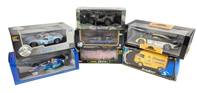 Lot 51 - DIECAST - x7 1/18 SCALE SOLIDO, CHRONO, EAGLE'S RACE MODEL CARS
