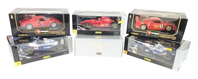 Lot 98 - DIECAST - x6 ONYX MODELS & BURAGO 1/18 SCALE MODEL CARS