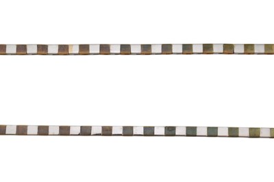 Lot 372 - 14CT GOLD & GEM SET NECKLACE