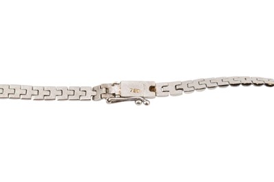 Lot 340 - 18CT GOLD RUBY & DIAMOND COLLAR NECKLACE
