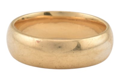 Lot 353 - HALLMARKED 9CT GOLD WEDDING BAND RING
