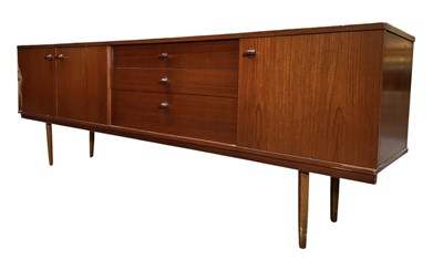Lot 115 - AVALON - MID CENTURY TEAK LONG JOHN SIDEBOARD
