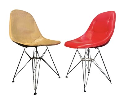Lot 126 - CHARLES & RAY EAMES - DKR-1 EIFFEL - PAIR OF 20TH CENTURY CHAIRS