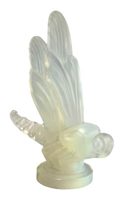 Lot 206 - SABINO, PARIS - LIBELLULE DRAGONFLY - FRENCH GLASS MASCOT