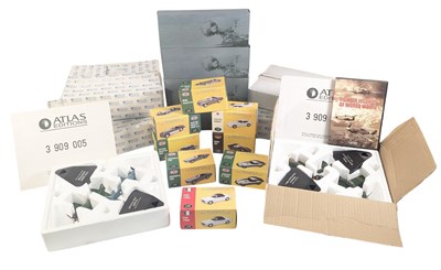 Lot 115 - DIECAST - COLLECTION OF ATLAS EDITION MODEL VEHICLES & PLANES