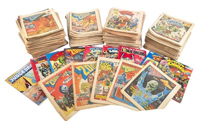 Lot 782 - COMICS - LARGE COLLECTION OF 2000AD COMICS INCLUDING CONSECUTIVE RUNS