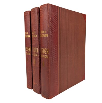Lot 208 - CHRISTENSEN, CHR. A. R. - 1935-6 VERDEN IGAR OG IDAG, 3VOLS, FIRST EDITION