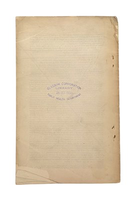 Lot 96 - PAMPHLET - 1922 LUNACY REFORM, REPORT OF THE PROCEEDINGS OF THE CONFERENCE