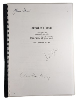 Lot 32 - SHOOTING DOGS (2005) - SIGNED SCREENPLAY - JOHN HURT ETC