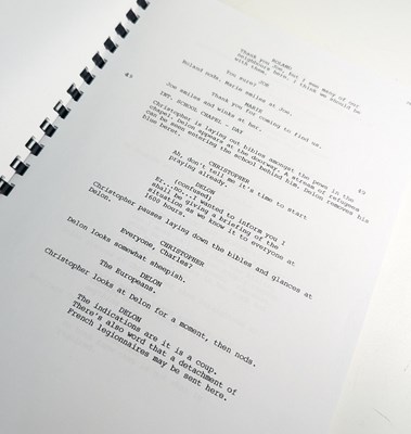 Lot 32 - SHOOTING DOGS (2005) - SIGNED SCREENPLAY - JOHN HURT ETC
