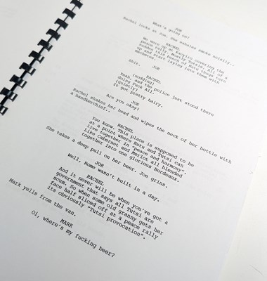 Lot 32 - SHOOTING DOGS (2005) - SIGNED SCREENPLAY - JOHN HURT ETC