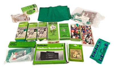 Lot 109 - SUBBUTEO - COLLECTION OF SUBBUTEO TABLE FOOTBALL ITEMS