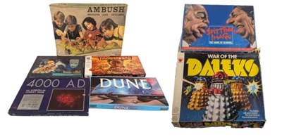 Lot 536 - BOARD GAMES - COLLECTION OF x7 VINTAGE TABLETOP GAMES
