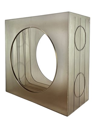 Lot 146 - CAMBRASOUND LTD - 1970S SMOKED PERSPEX TABLE TOP RECORD RACK