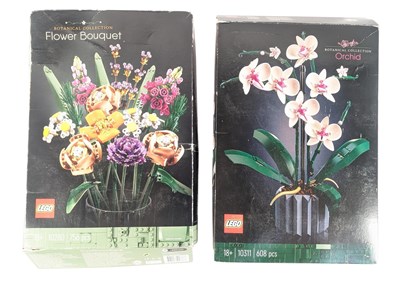 Lot 541 - LEGO - x2 BOXED BOTANICALS SETS - #10280 & #10311