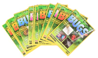 Lot 586 - REAL LIFE BUGS - NATIONAL GEOGRAPHIC RESIN BUGS & SUBSCRIPTION MAGAZINES