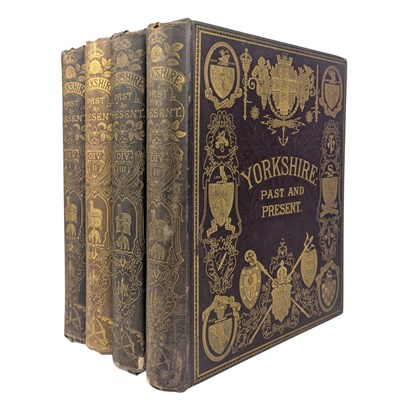 Lot 157 - BAINES, THOMAS - c.1870 YORKSHIRE: PAST AND PRESENT 4 VOLS