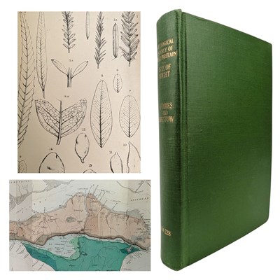 Lot 151 - FORBES, EDWARD - 1856 MEMOIRS OF THE GEOLOGICAL SURVEY OF GREAT BRITAIN, TWO VOLUMES BOUND IN ONE