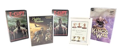 Lot 552 - WARGAMING MINIATURES - x5 APOCALYPTIC FIGURE SETS