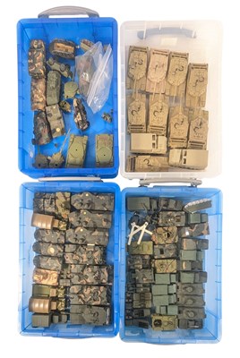 Lot 77 - MODEL KITS - SCRATCH BUILT ARMY VEHICLES & TANK PLASTIC MODELS