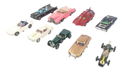 Lot 33 - DIECAST - CORGI AND DINKY TOYS TV/FILM INTEREST MODEL VEHICLES