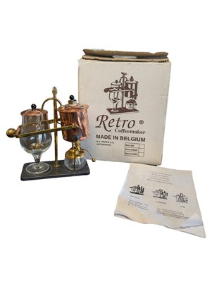 Lot 237 - LATE 20TH CENTURY RETRO BALANCE SIPHON COFFEEMAKER