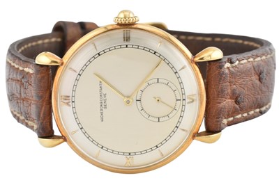 Lot 55 - 1940 VACHERON CONSTANTIN 18CT GOLD WRISTWATCH