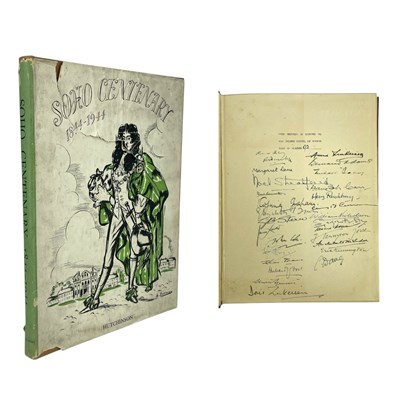 Lot 44 - SOHO HOSPITAL FOR WOMEN - [1944] SOHO CENTENARY: A GIFT FROM ARTISTS, WRITERS AND MUSICIANS, SIGNED