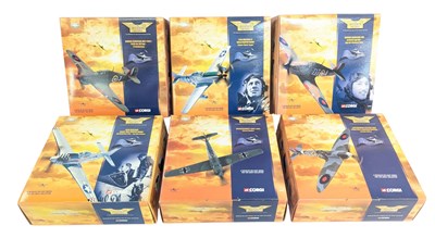 Lot 116 - AVIATION ARCHIVE - x6 BOXED 1/72 SCALE DIECAST MODEL PLANES