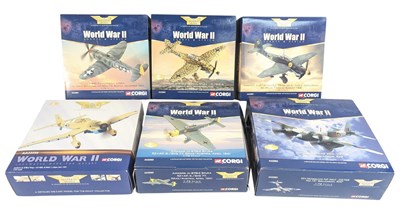 Lot 29 - AVIATION ARCHIVE - x6 BOXED 1/72 SCALE DIECAST MODEL PLANES