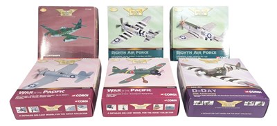 Lot 124 - AVIATION ARCHIVE - x6 BOXED 1/72 SCALE DIECAST MODEL PLANES