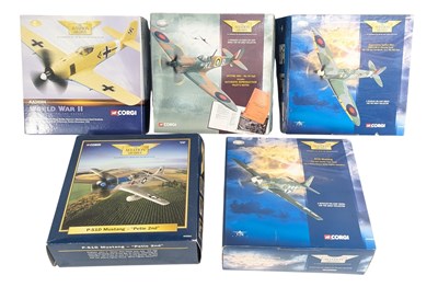 Lot 136 - AVIATION ARCHIVE - x6 BOXED 1/72 SCALE DIECAST MODEL PLANES