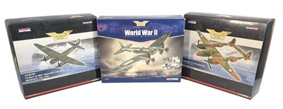 Lot 141 - AVIATION ARCHIVE - x3 BOXED 1/72 SCALE DIECAST MODEL PLANES