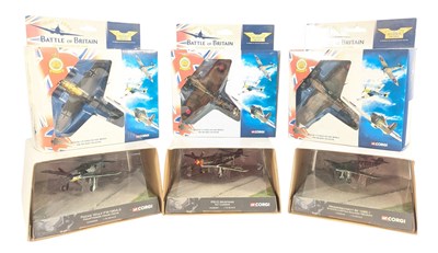 Lot 149 - AVIATION ARCHIVE - x6 BOXED 1/72 SCALE DIECAST MODEL PLANES