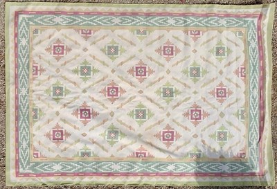 Lot 228 - LARGE IKAT FLOOR CARPET RUG