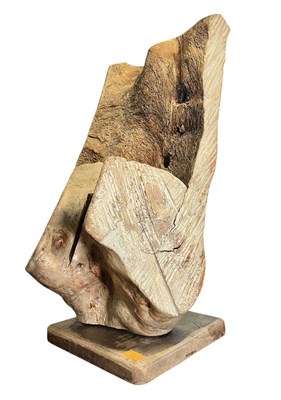 Lot 478 - LARGE MODERN, HAND-CARVED INTERIOR DESIGN BARK SCULPTURE