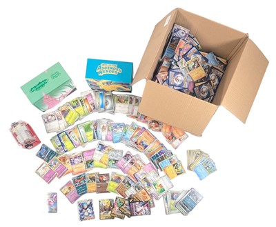Lot 518 - POKEMON - LARGE COLLECTION OF BOXED AND LOOSE TRADING CARDS