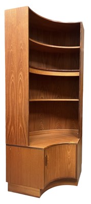 Lot 315 - G PLAN - MID-CENTURY TEAK CURVED CORNER UNIT